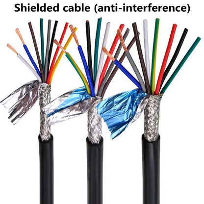 5m Shielded Wire 2 3 4 5 6 8 10 12 14 Core Control Signal Line 22AWG PVC cable