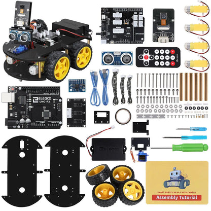 UNO R3 Smart Robot Car Kit - Intelligent Educational Robotic Kit