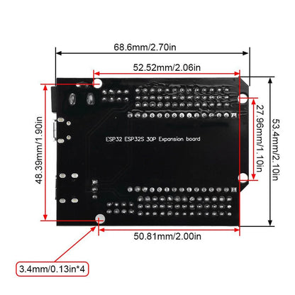 ESP32 Development Board with TYPE-C, Expansion Board