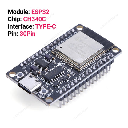 ESP32 Development Board with TYPE-C, Expansion Board